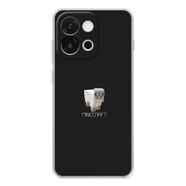 Чехол с принтом «Овечка Майнкрафт» для OnePlus 13T