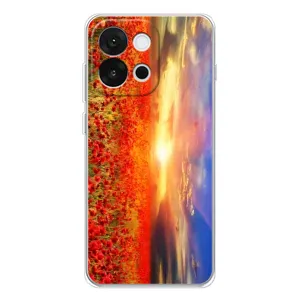 Чохол з картинкою (Стильні) 13Т - (AlphaPrint) (Поле тюльпанів)