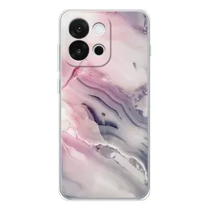 Мраморний чехол на OnePlus 13T (VPrint) (Пурпурний Мрамор)