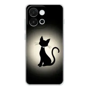 Чохол з принтом для OnePlus 13T (AlphaPrint) Модні коти (Силует котика)