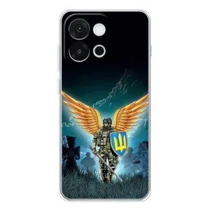 Чехлы с картинкой ЗСУ для OnePlus 13T (AlphaPrint) (Солдат ЗСУ)