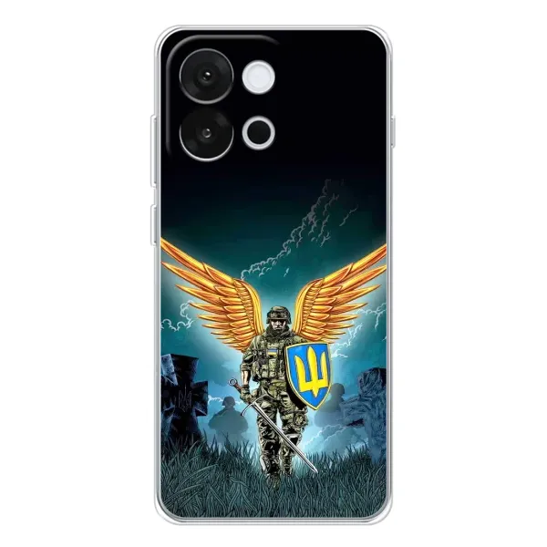 Чехол с принтом «Солдат ЗСУ» для OnePlus 13T
