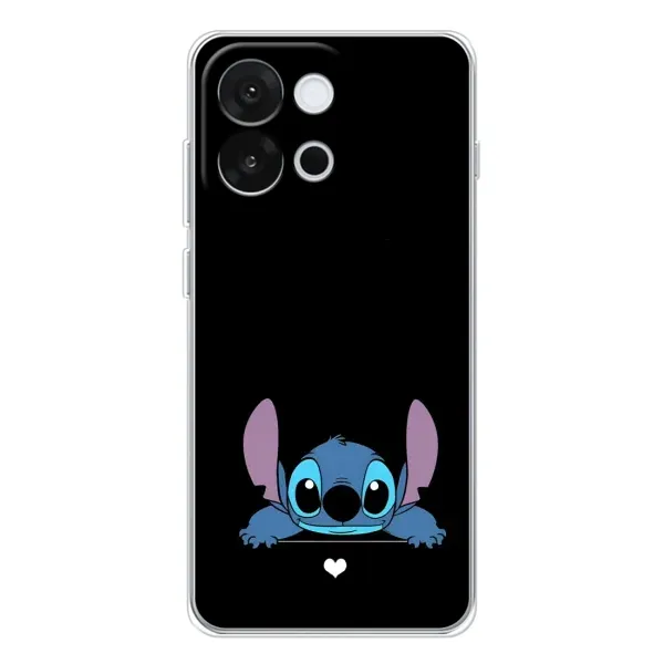 Чехол с принтом «Стич на черном» для OnePlus 13T