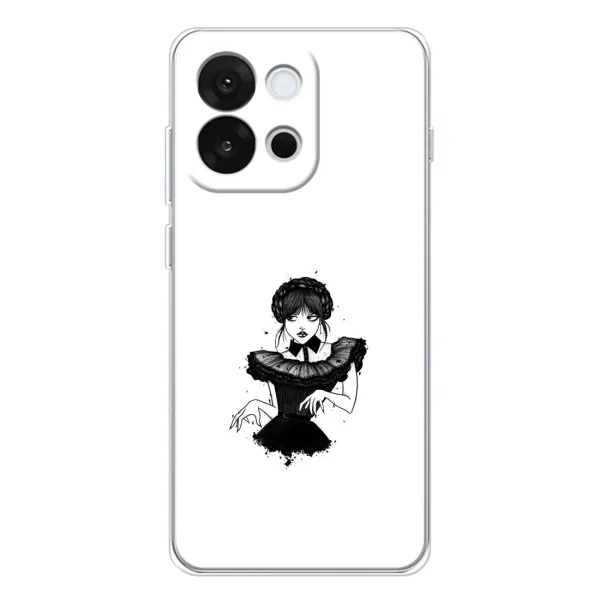 Чехол с принтом «танец Уэнздей» для OnePlus 13T