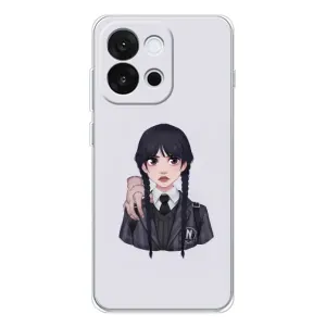 Чохли Венсдей на OnePlus 13T Уенсдей (AlphaPrint) (Венздей і Річ)