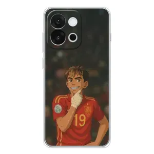 Чохол з футболістом Ламін Ямаль OnePlus 13T (Ямаль аніме)