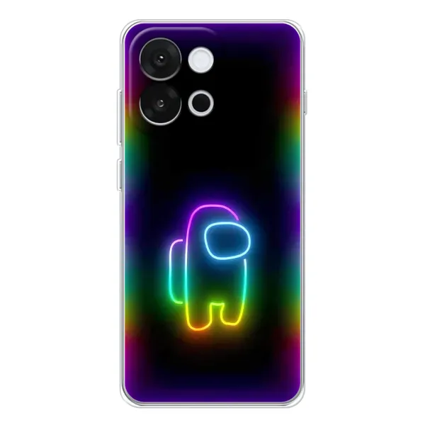 Чехол с принтом «Яркий скин» для OnePlus 13T