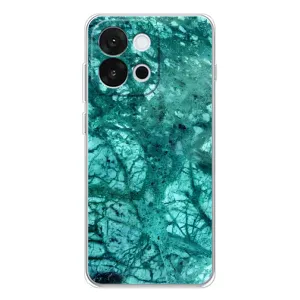 Мраморний чехол на OnePlus 13T (VPrint) (Зелений мрамор)