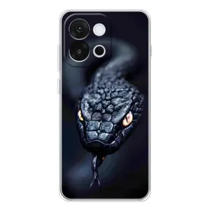 Чехол с картинкой «Хищники» для OnePlus 13T (Черная змея)