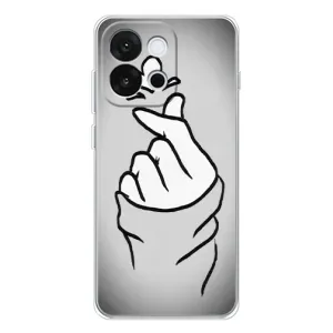 Чохол з принтом для OnePlus 13T (AlphaPrint - Знак сердечка) (Значок Love)