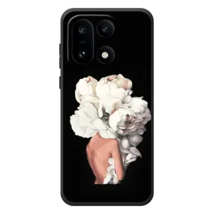 Чехлы (ART) Цветы на OnePlus 15 (VPrint) (Білі квіти)