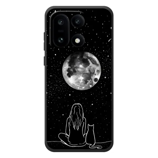 Чохол з принтом «Дівчина з котом» для OnePlus 15 Чохол з принтом «Дівчина з котом» для OnePlus 15