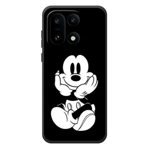 Эксклюзивный чехол для OnePlus 15 (AlphaPrint - Мультяшные) (Микки на черном)