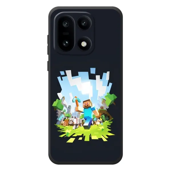 Чехол с принтом «персонажи Minecraft» для OnePlus 15