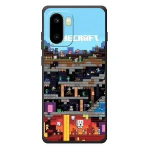 Чехол Майнкрафт на OnePlus 15R (AlphaPrint) Minecraft (фон Minecraft)