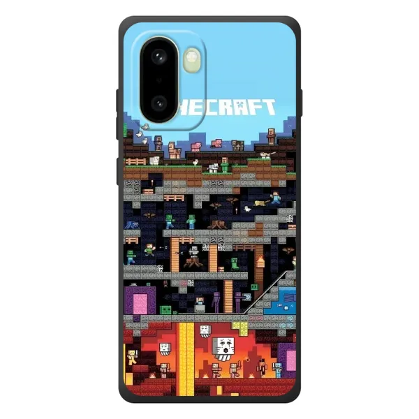 Чехол с принтом «фон Minecraft» для OnePlus 15R Чехол с принтом «фон Minecraft» для OnePlus 15R