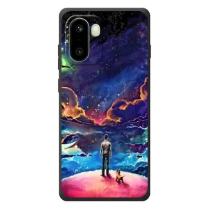 Космические Чехлы для Один Плюс пятнадцать Р (VPrint) (Галактический вид)