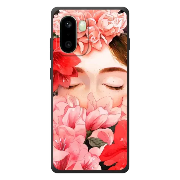 Чехол с принтом «Глаза в цветах» для OnePlus 15R