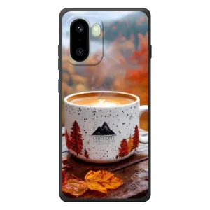 Чехол с уникальным дизайном «Осень с кофе» для OnePlus 15R (Кофе на природе)