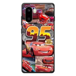 Силиконовый чехол Маквин для OnePlus 15R (Коллаж Молния Маквин)