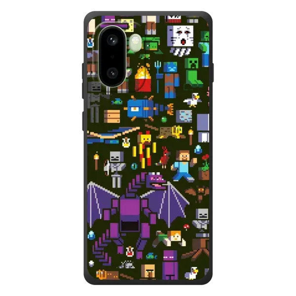 Чехол с принтом «Коллаж Майнкрафт» для OnePlus 15R Чехол с принтом «Коллаж Майнкрафт» для OnePlus 15R