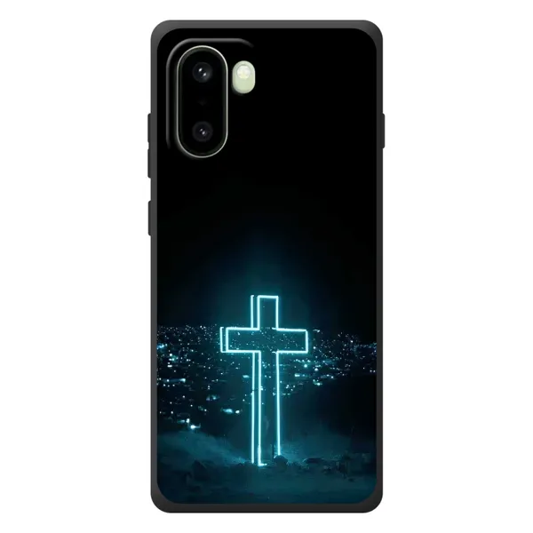 Чехол с принтом «Крест и город» для OnePlus 15R Чехол с принтом «Крест и город» для OnePlus 15R