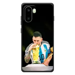 Чехлы для OnePlus 15R (Leo чемпион) (AlphaPrint) (Кубок Месси)