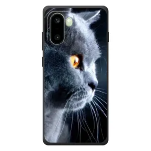 Чехлы с Котиками для OnePlus 15R (VPrint) (Серый Кот)