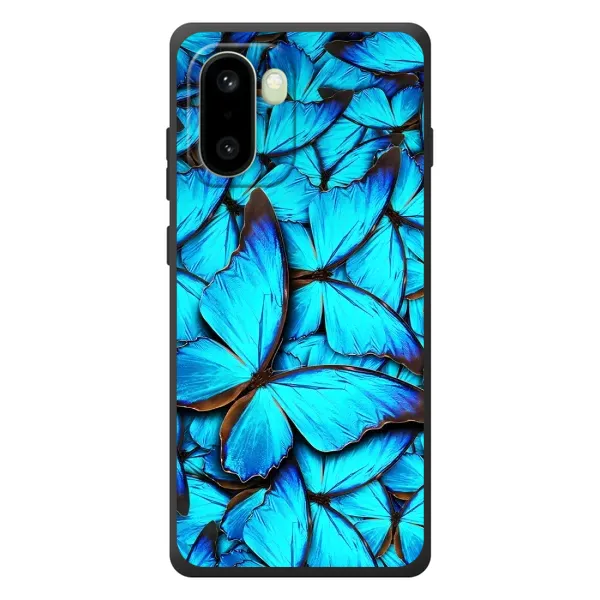 Чехол с принтом «Синие бабочки» для OnePlus 15R Чехол с принтом «Синие бабочки» для OnePlus 15R