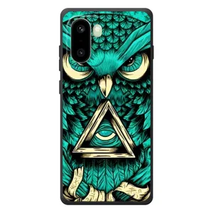Чехол с птицами на OnePlus 15R (VPrint) (Сова с глазом)
