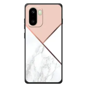 Мраморный чехол на OnePlus 15R (VPrint) (Тройной мрамор)