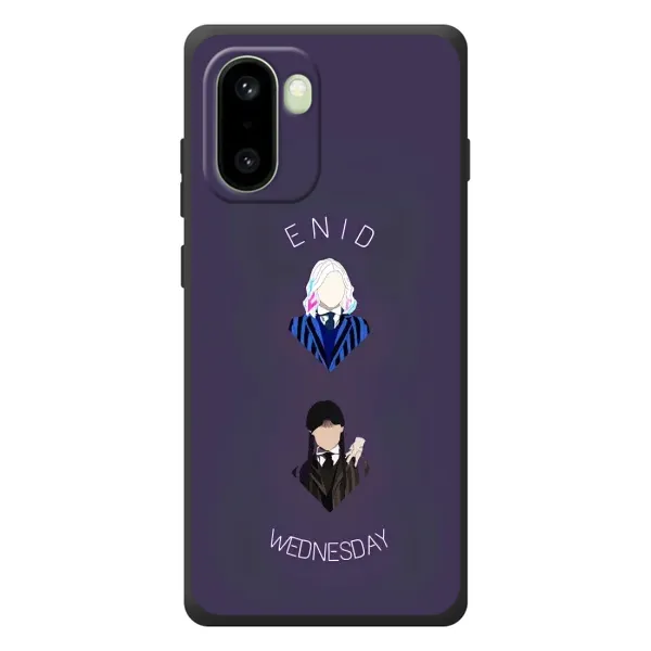 Чохол з принтом «Венздей і подруга» для OnePlus 15R