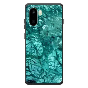 Мраморный чехол на OnePlus 15R (VPrint) (Зеленый мрамор)