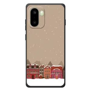Новогодние, Праздничные Чехлы для OnePlus 15R - 2024 год (Зимний город)