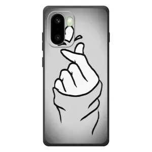 Чехол с принтом для OnePlus 15R (AlphaPrint - Знак сердечка) (Значок Love)