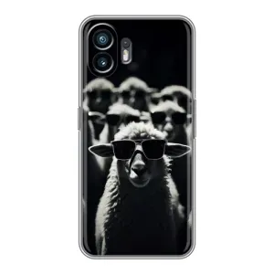 Чехол с принтом стильные животные для <td>Он Плюс 15Т </td>
(Овечка в очках)