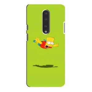 Чjхол з Сімпсонами для OnePlus 7 Pro (VPrint) (Барт Сімпсон)