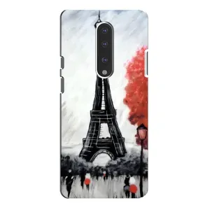 Чохол Ейфелева Вежа OnePlus 7 Pro - (AlphaPrint) (Вежа в Парижі)