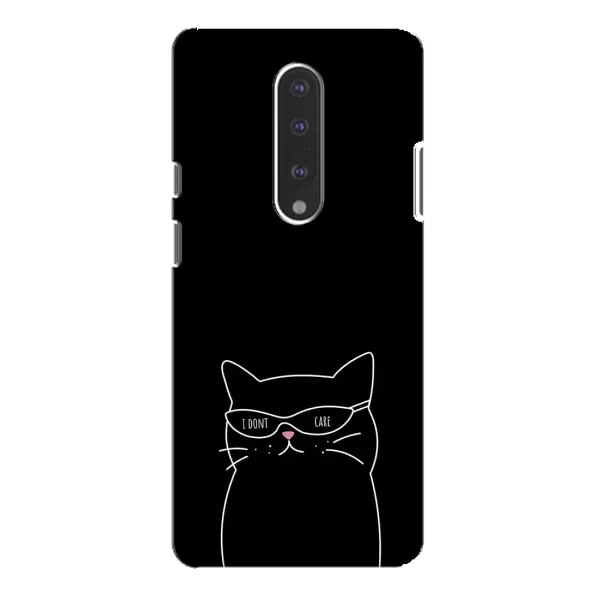 Чохол з принтом «Байдужий кіт» для OnePlus 7 Pro
