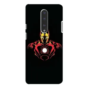 Чехлы с героями Марвел OnePlus 7 Pro (VPrint) (Человек железный)