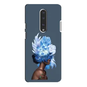 Чехлы (ART) Цветы на OnePlus 7 Pro (VPrint) (Квіти на голові)