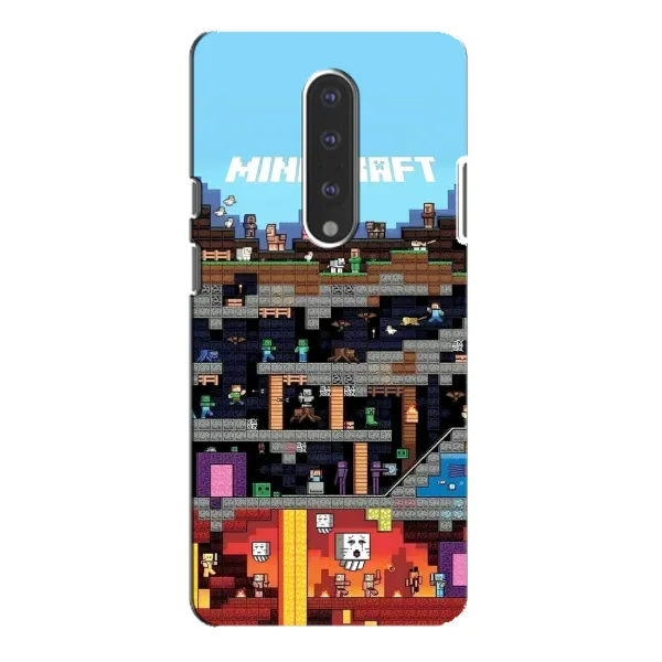 Чохол з принтом «фон Minecraft» для OnePlus 7 Pro Чохол з принтом «фон Minecraft» для OnePlus 7 Pro