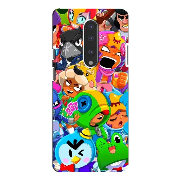 Чехол с принтом «Герои Бравл Старс» для OnePlus 7 Pro