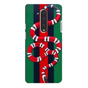 Чохли GUCCI для ВанПлас 7 Про (AlphaPrint) (Gucci змія)