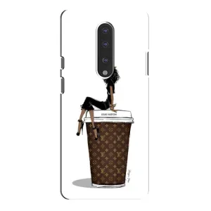 Чехлы Луи Витон для OnePlus 7 Pro (AlphaPrint - LOUIS VUITTON) (кофе LOUIS VUITTON)
