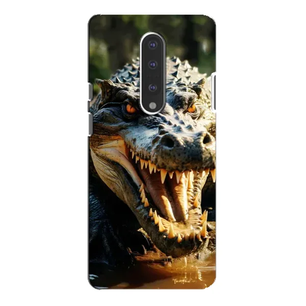 Чохол з принтом «Небезпечний крокодил» для OnePlus 7 Pro