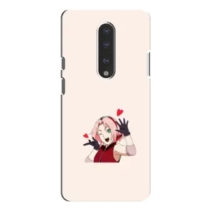 Чехлы Персонажи Аниме Наруто для OnePlus 7 Pro (AlphaPrint) (Лайк Сакура)