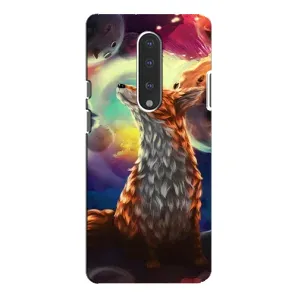 Чохли з картинкою Лисичка для OnePlus 7 Pro (VPrint) (Лисичка в космосі)