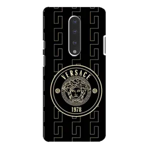 Чохли VERSACE для ВанПлас 7 Про (PREMIUMPrint) (Лого Версаче)
