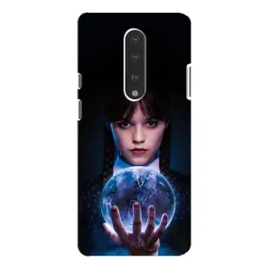 Чохол з дизайном Венздей 2 на OnePlus 7 Pro (Магічна сфера Венздей)